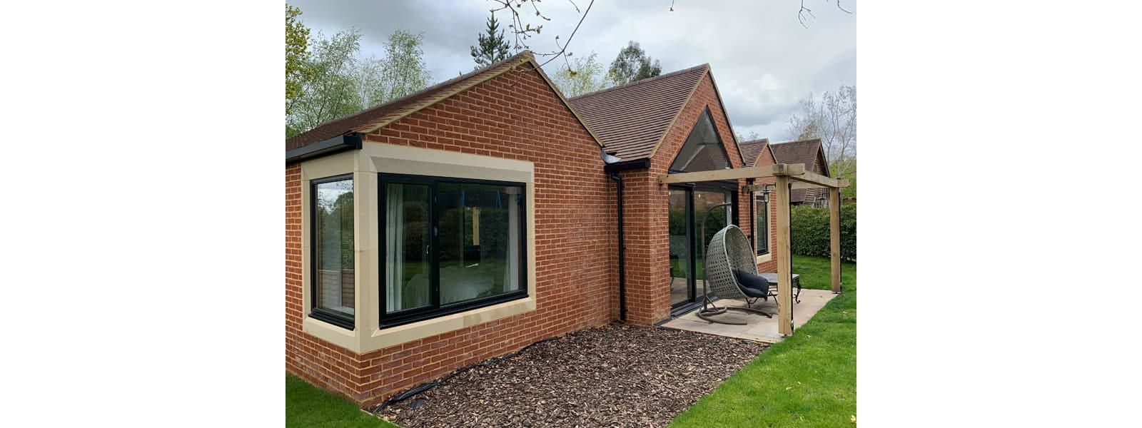 New build retirement home, Chiddingfold Surrey, revisited, view 1