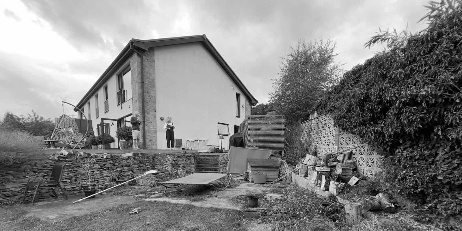 1960s House Remodelling & Extension, Lodsworth, West Sussex, view 1