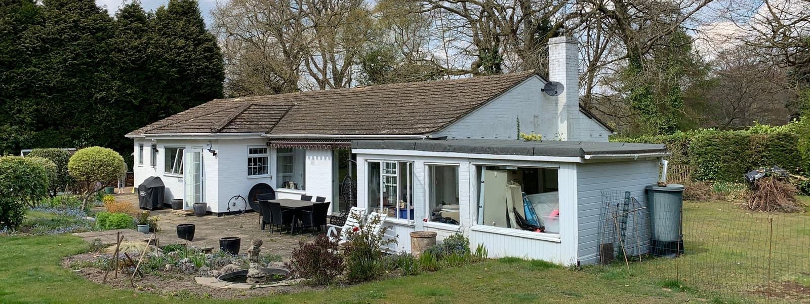 Energy efficient bungalow remodelling & extension receives planning in Haslemere, Surrey