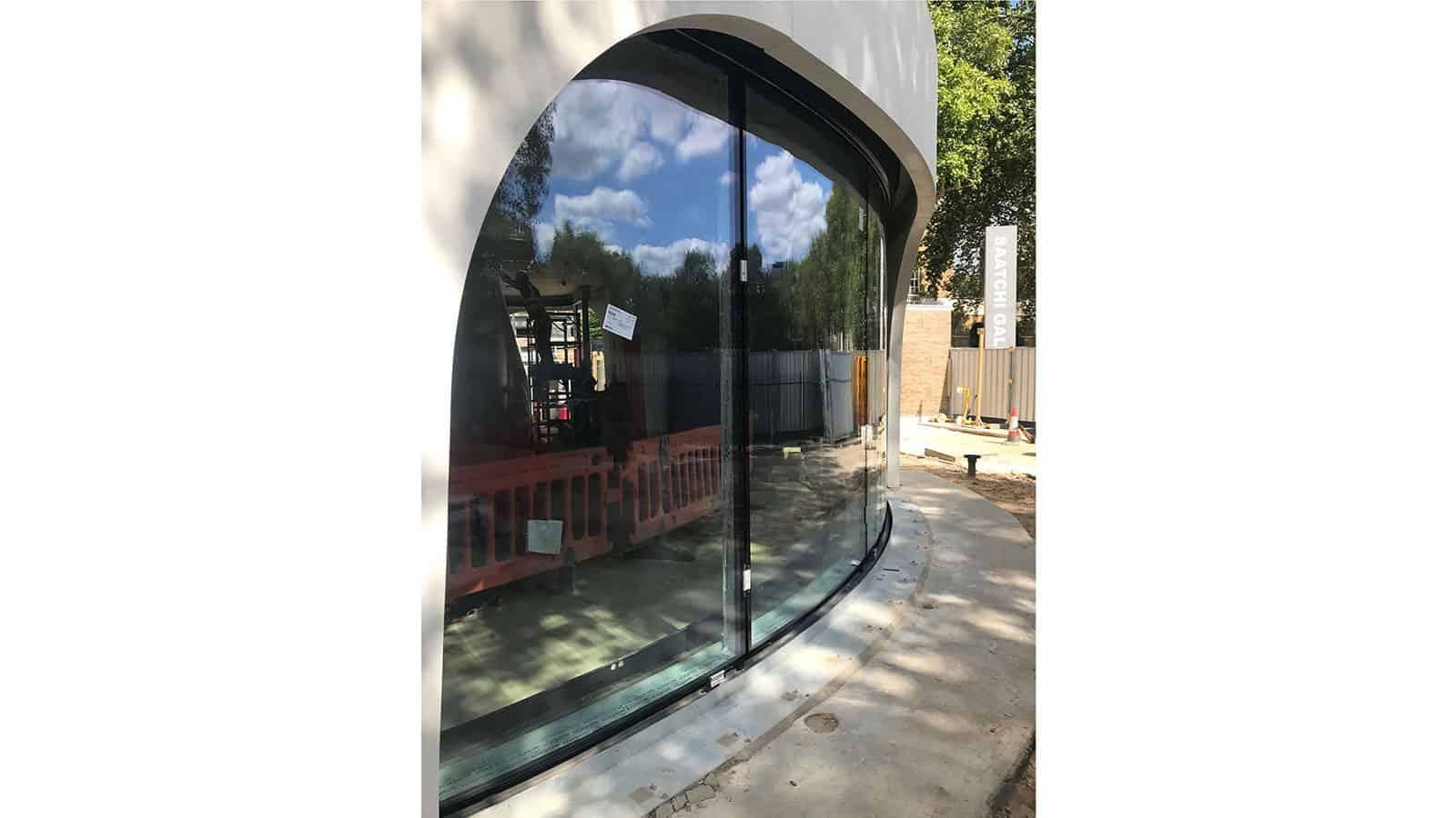Descender Fronts installed at the Duke of York Restaurant, London, view 1