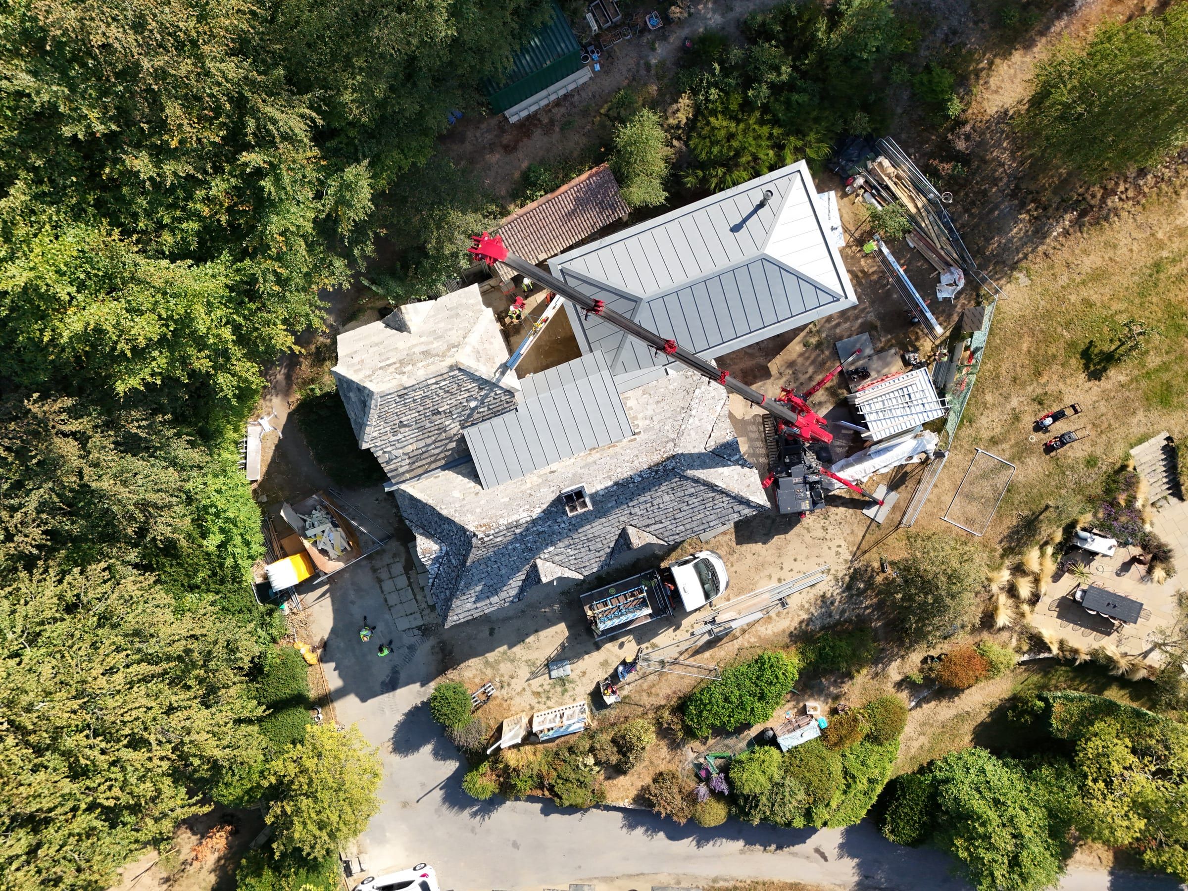 Extension & Remodelling of a Rammed Earth Cottage in the SDNP, view 1