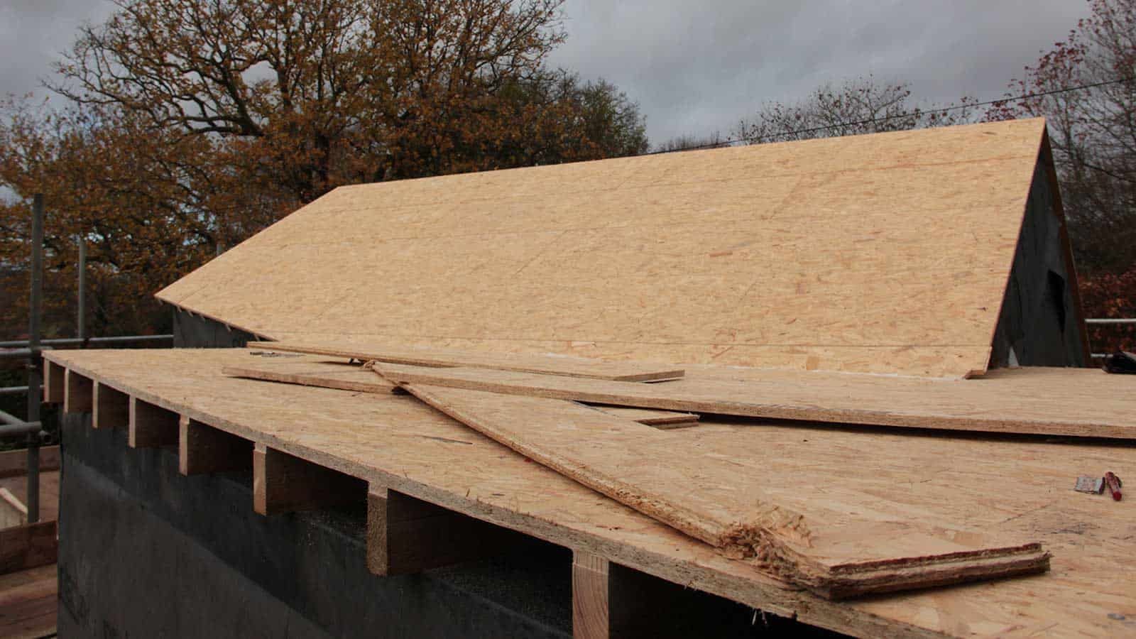 Near-Passivhaus Annex - SIPs Day 8, view 1