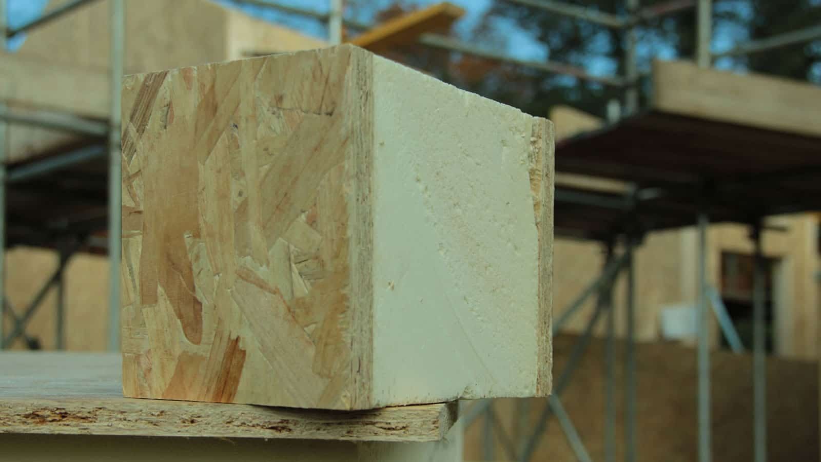 Near-Passivhaus Annex - SIPs Day 3, view 2