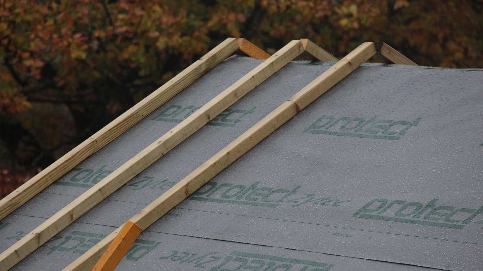 Near-Passivhaus Annex - SIPs Day 6, view 2