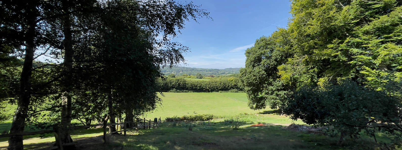 Construction progress country house remodelling, Liss SDNP, view 2