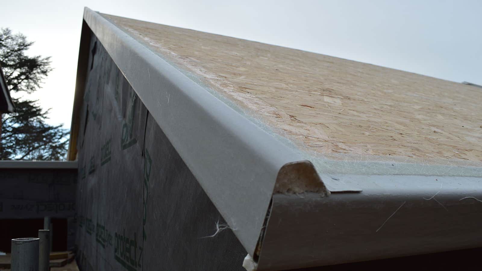Near-Passivhaus Annex - construction continues, view 2