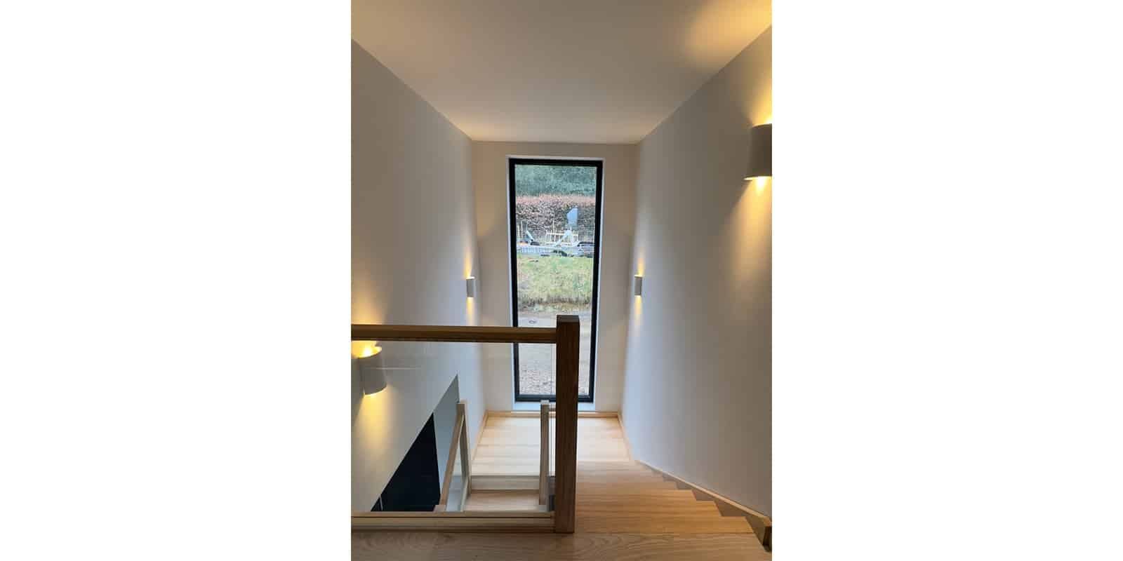 Country house remodelling nearing completion, Liss SDNP, view 2