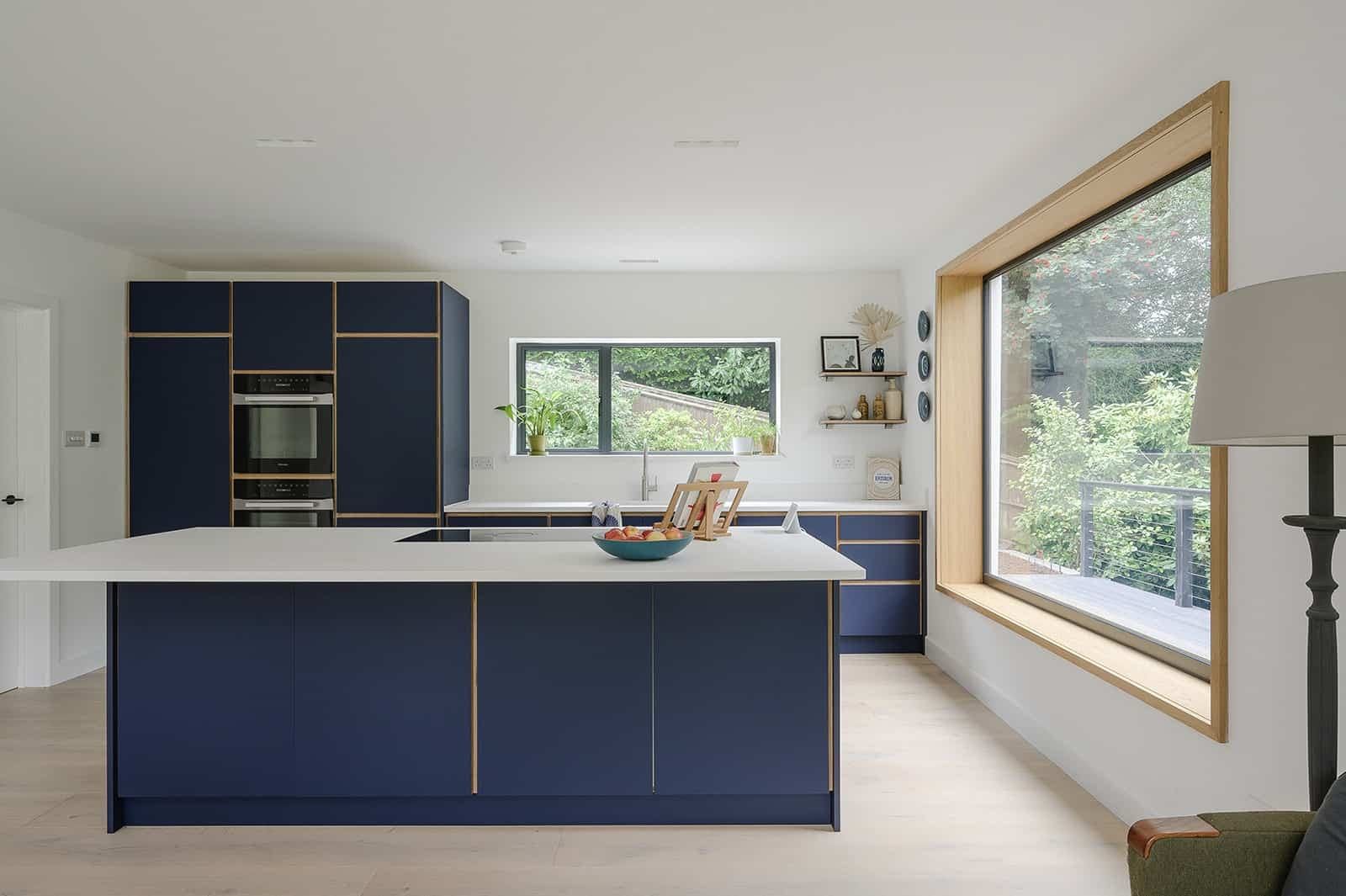 Completed - a 1960s Extension & Refurbishment, Haslemere, view 2