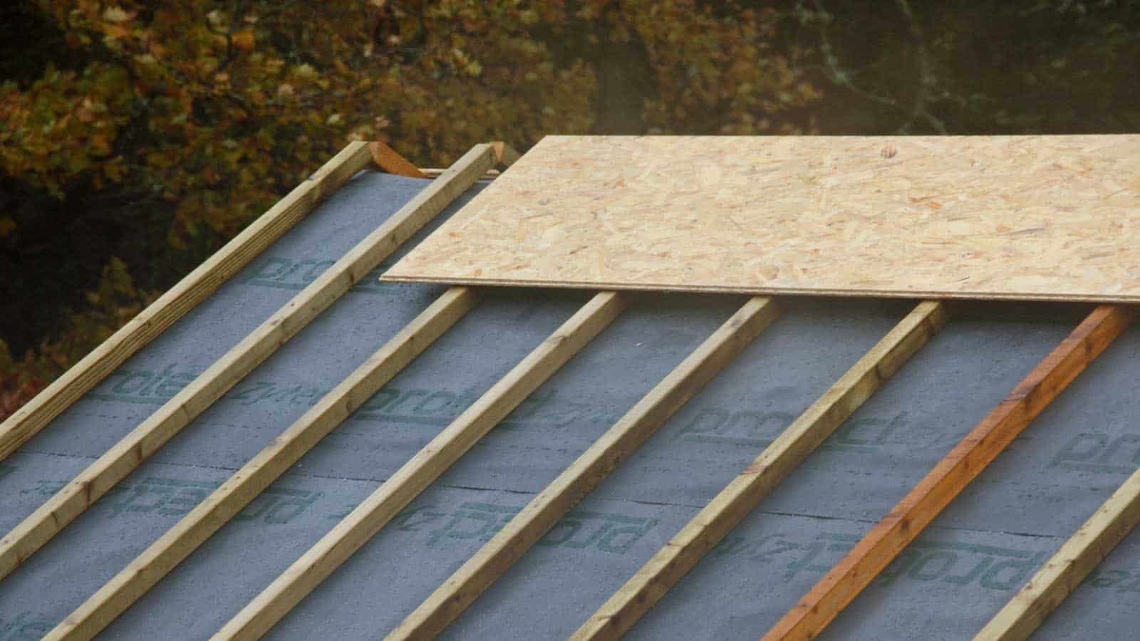 Near-Passivhaus Annex - SIPs Day 7, view 2