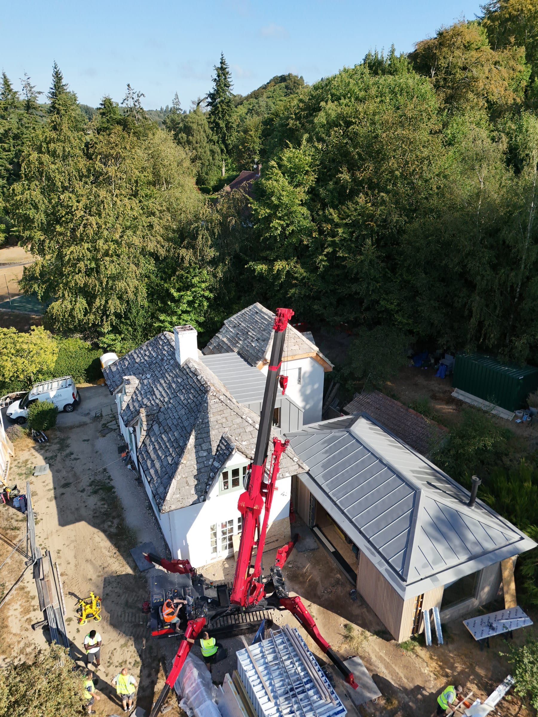 Extension & Remodelling of a Rammed Earth Cottage in the SDNP, view 2