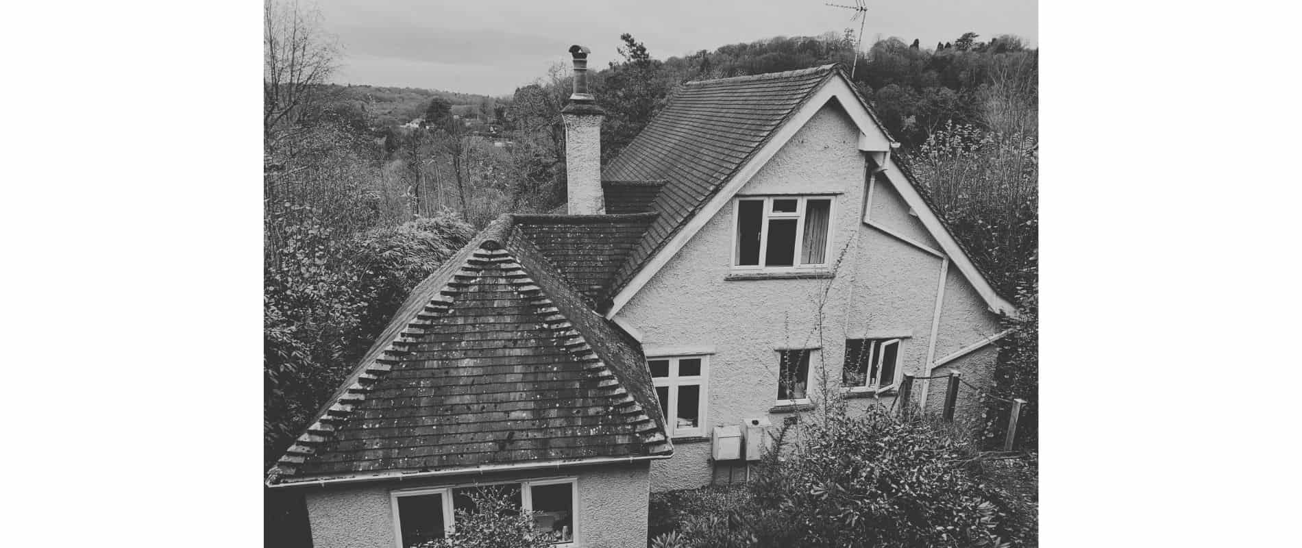 Chalet bungalow extension & remodelling nearing completion by Haslemere architects, view 3
