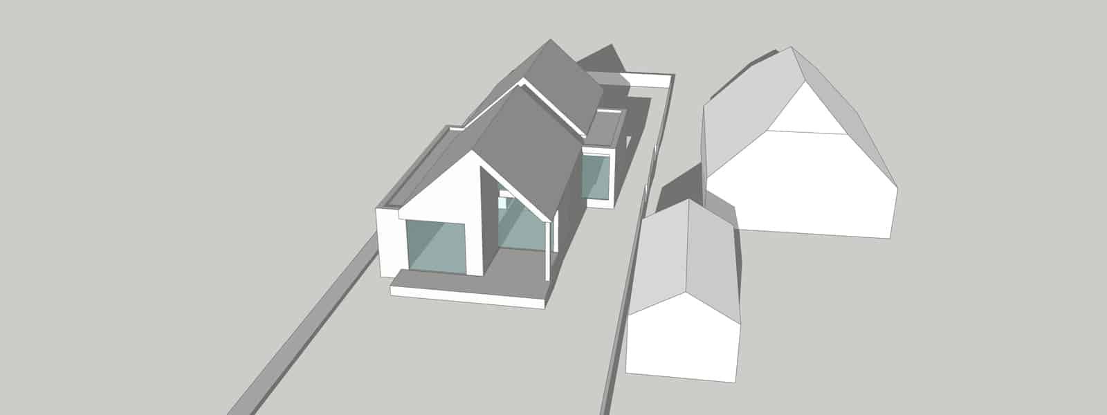 Planning approved for new build Passivhaus family home, Rushmoor, Surrey, view 3