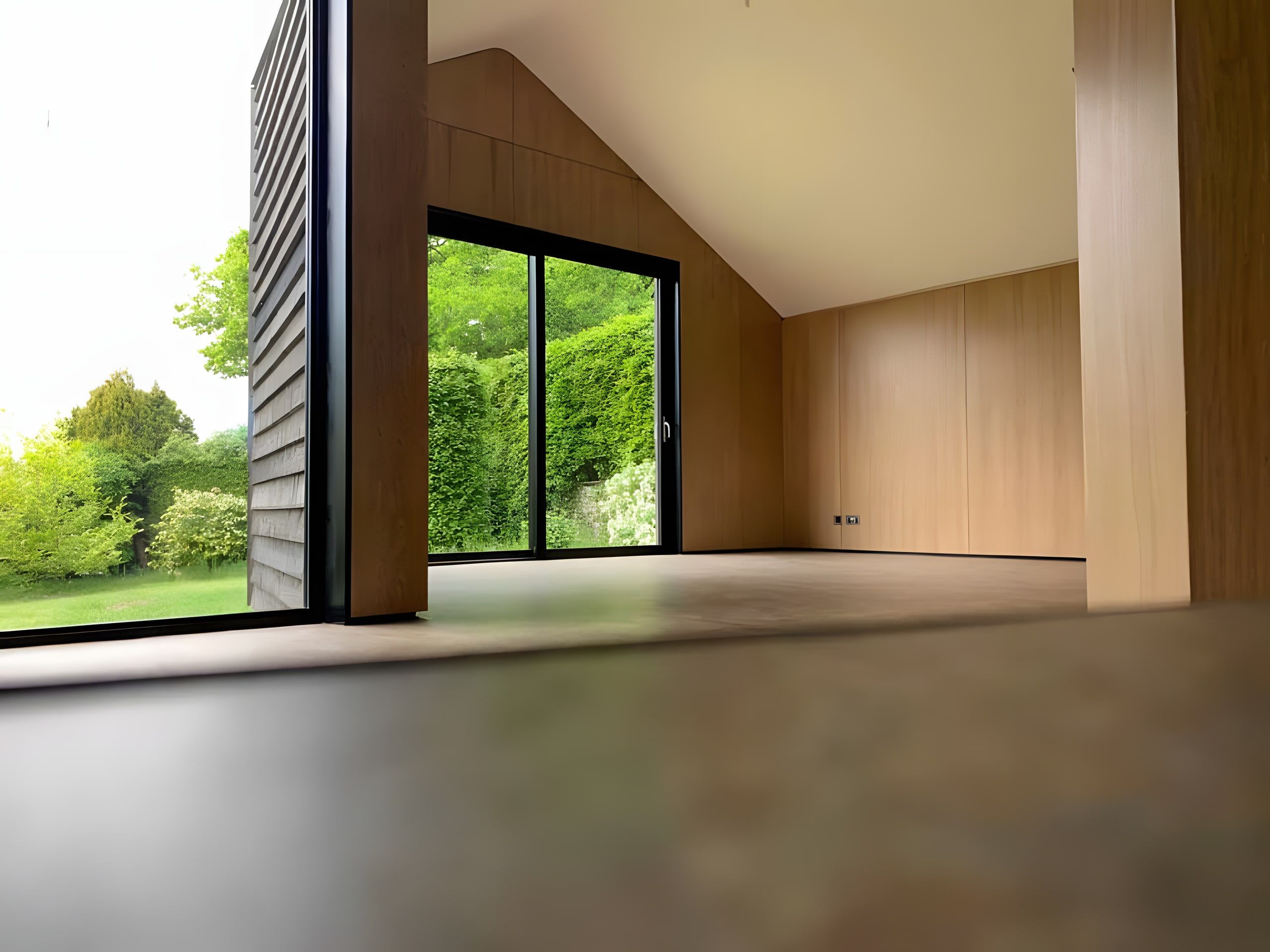 Near Passivhaus Office Extension, Fernhurst, West Sussex