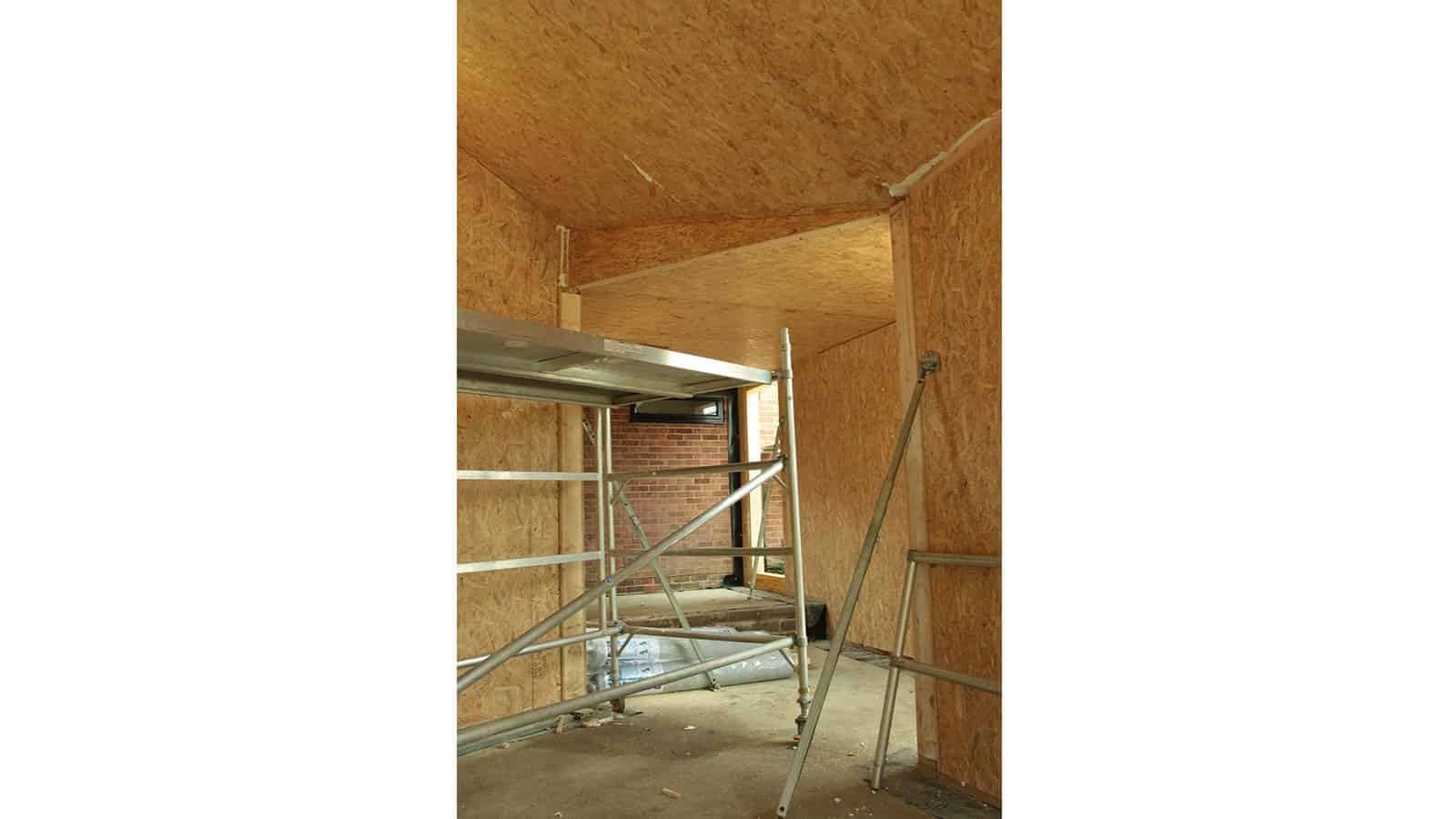 Near-Passivhaus Annex - SIPs Day 5, view 3