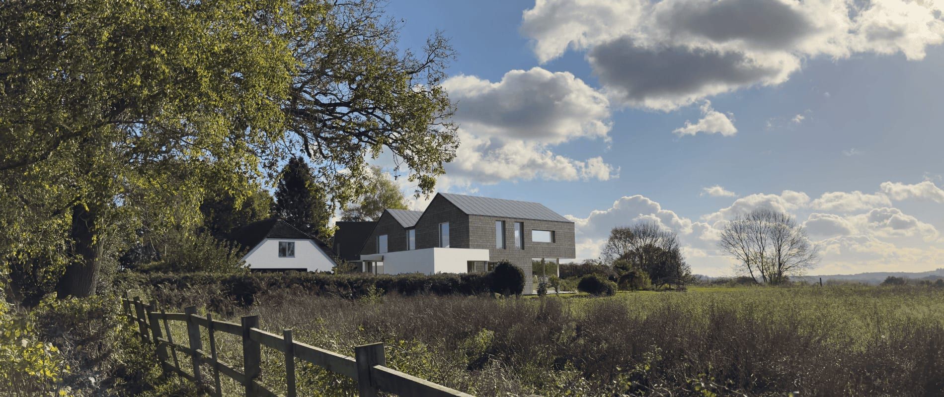 Planning granted for chalet bungalow extension and remodelling, Liphook, East Hampshire, view 4