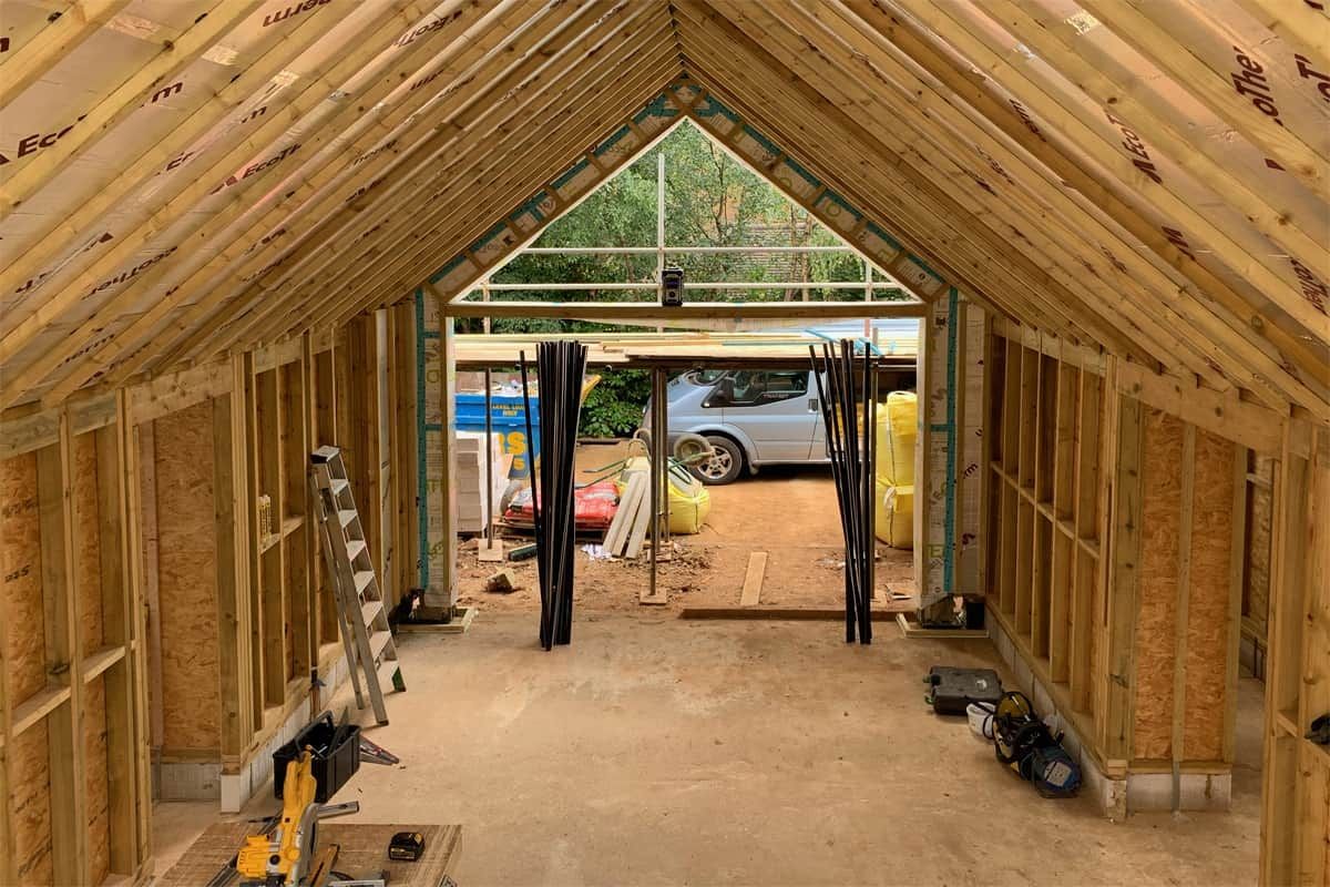 Near Passivhaus timber-frame completed for new build retirement home in Surrey, view 4