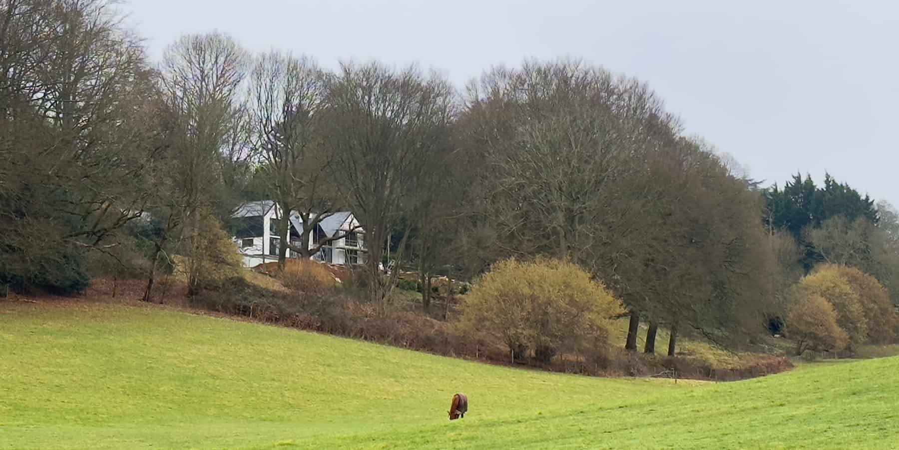 Country house remodelling nearing completion, Liss SDNP, view 5