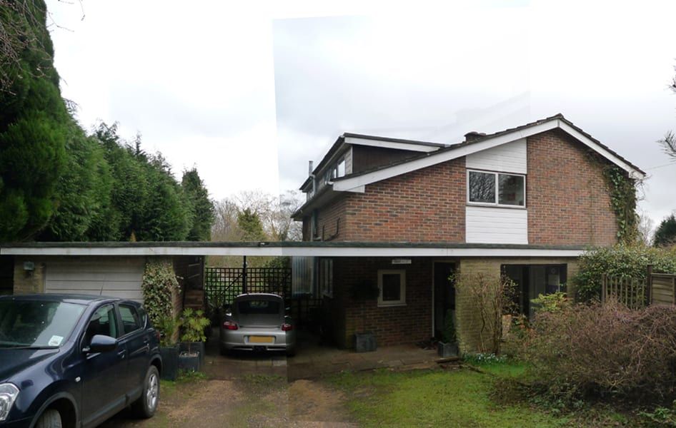 1960s House, Haslemere, Surrey, view 2