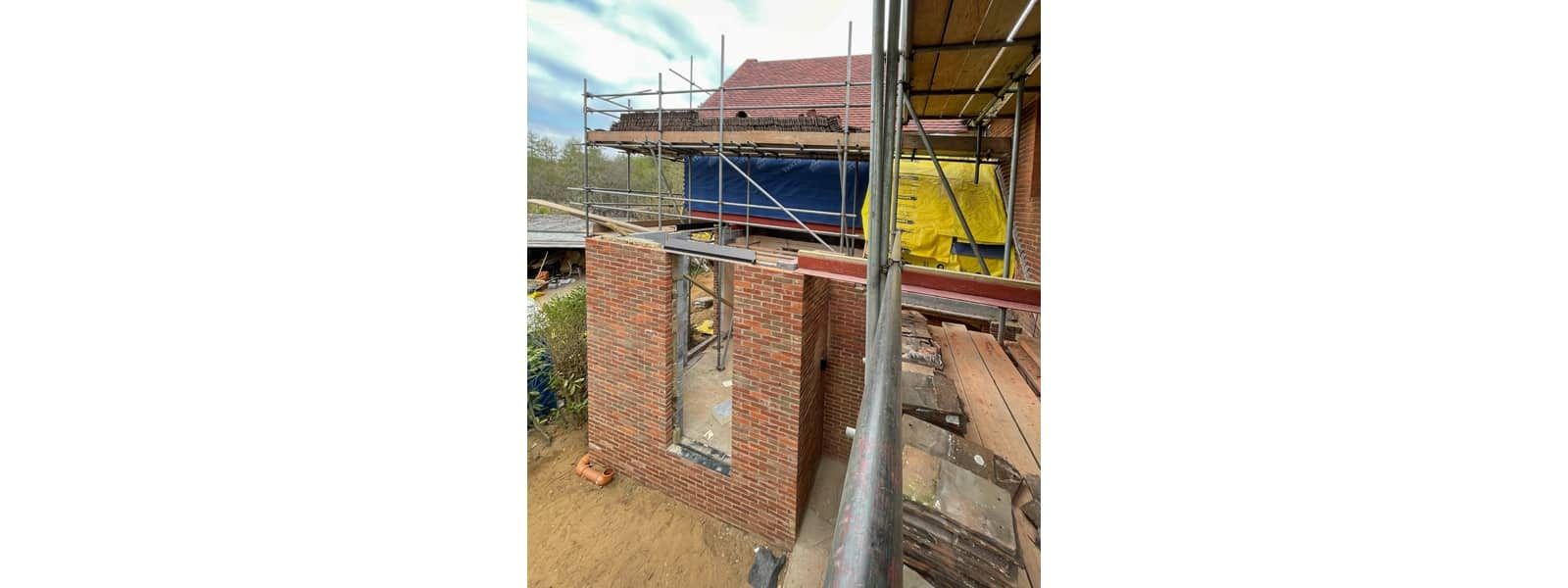 Extension & remodelling to 1930s family home, Dorking, Surrey, view 5