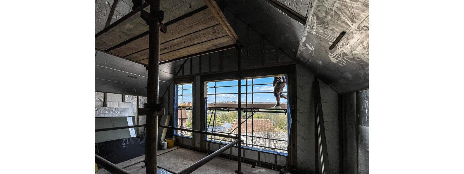 Extension & remodelling to 1930s family home, Dorking, Surrey, view 6