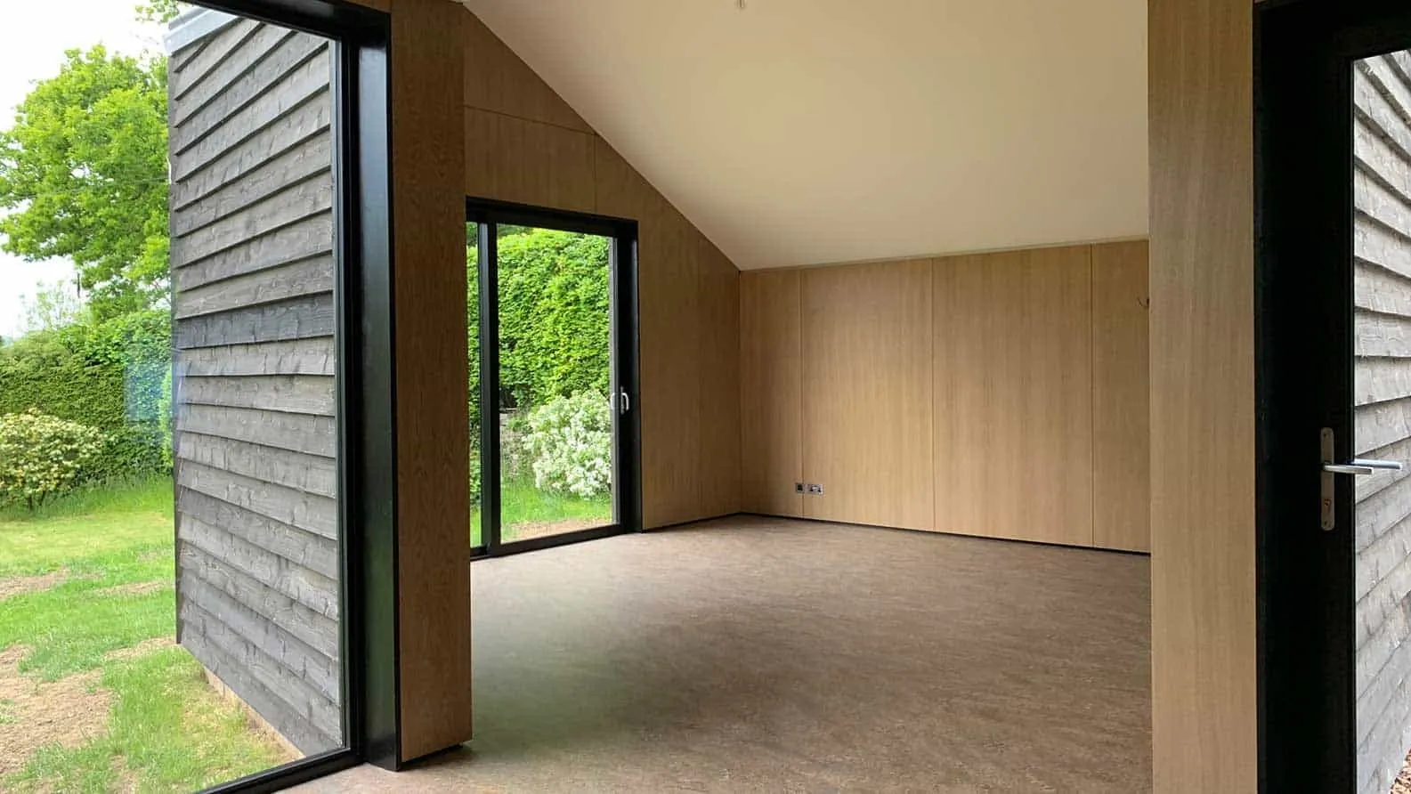 Near-Passivhaus Annex approaching completion