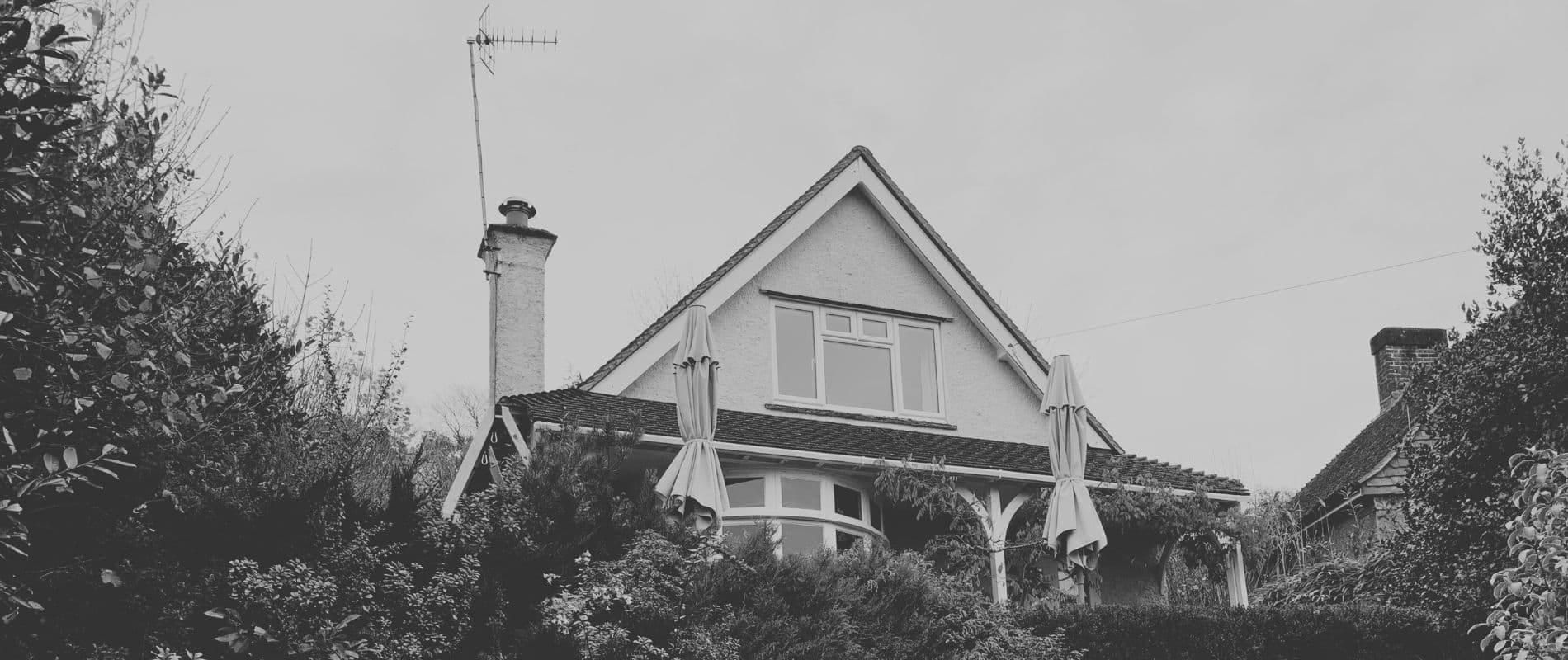 Chalet bungalow extension & remodelling nearing completion by Haslemere architects, view 8