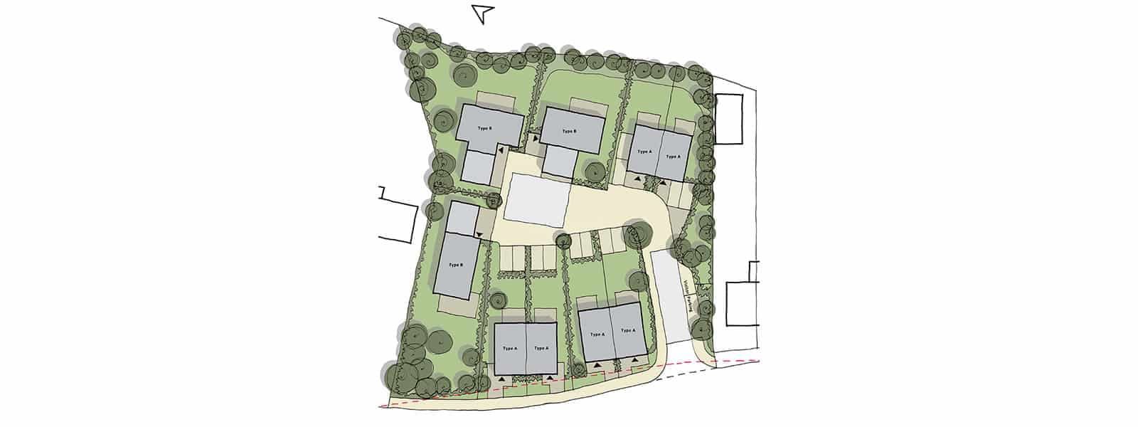 Housing Development, Crawley, West Sussex