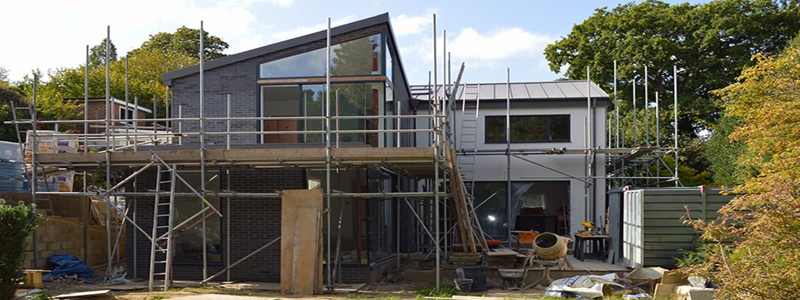Dramatic transformation at 1960s Detached House, Haslemere, Surrey