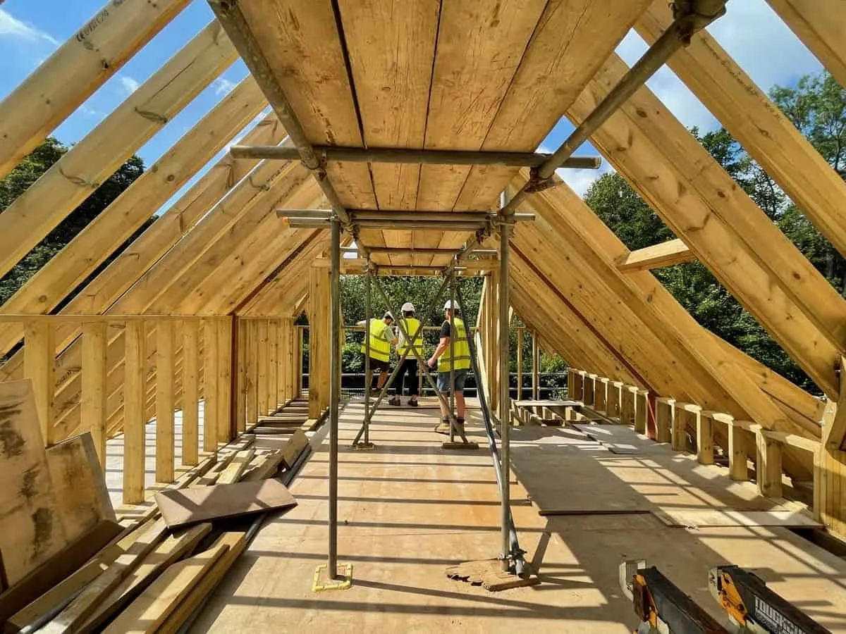 Country home renovation and extension, SDNP, construction update