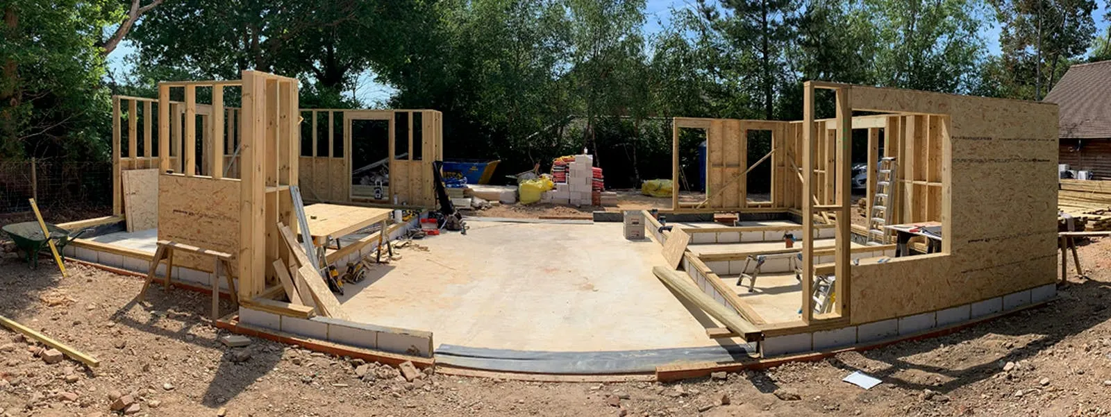 Good progress for our new build retirement home in Surrey