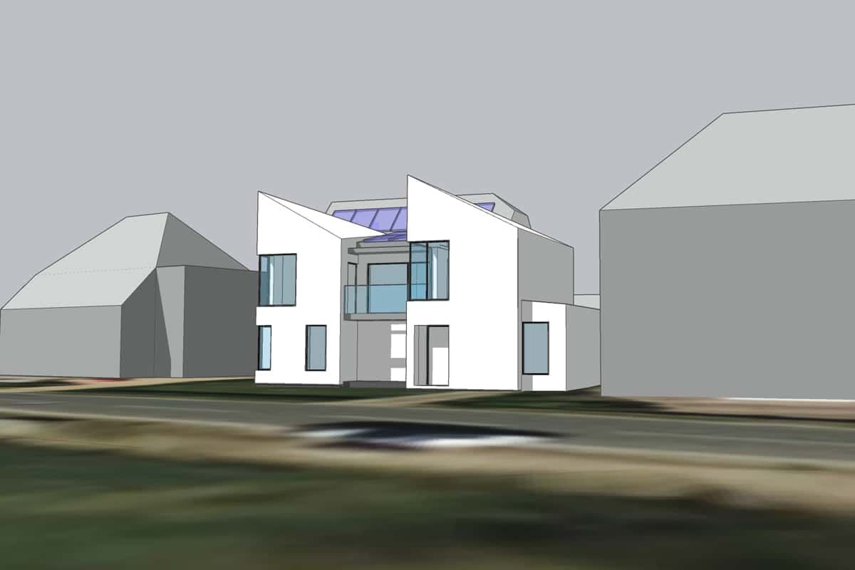 Planning permission granted for seafront property modernisation in Hill Head, Fareham