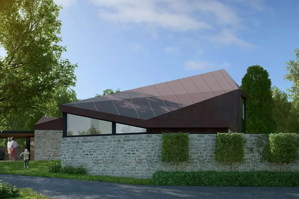 New-build, low-energy design, Waverley, Surrey