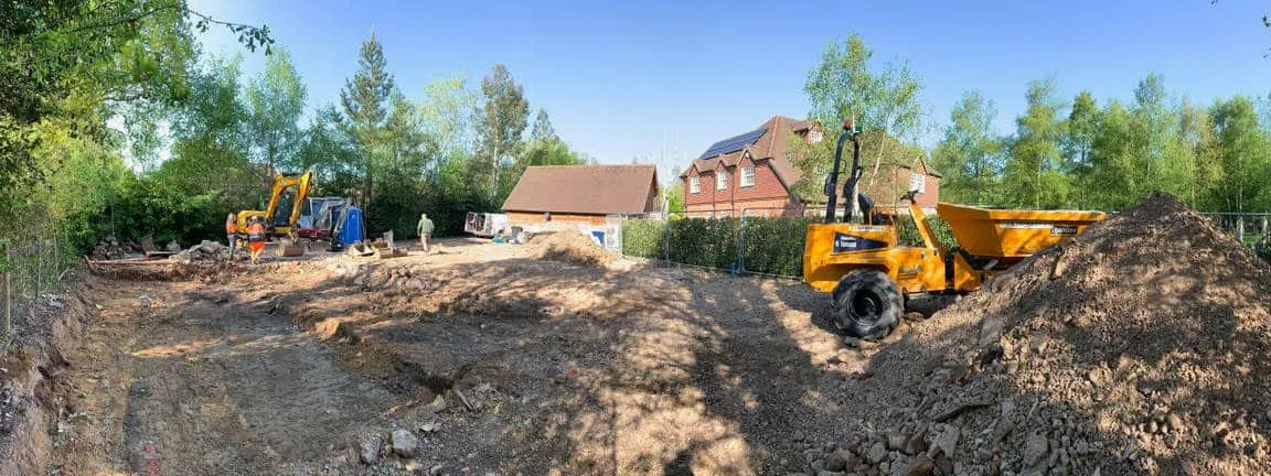 A hole in the ground....we are delighted!