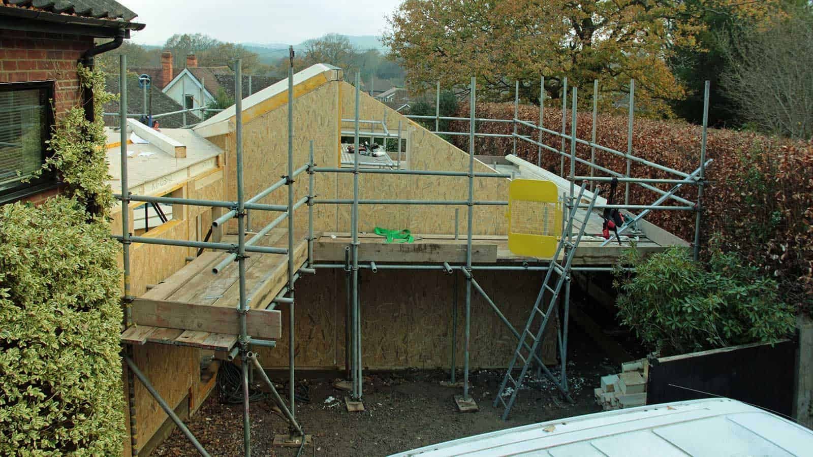 Near-Passivhaus Annex - SIPs Day 4