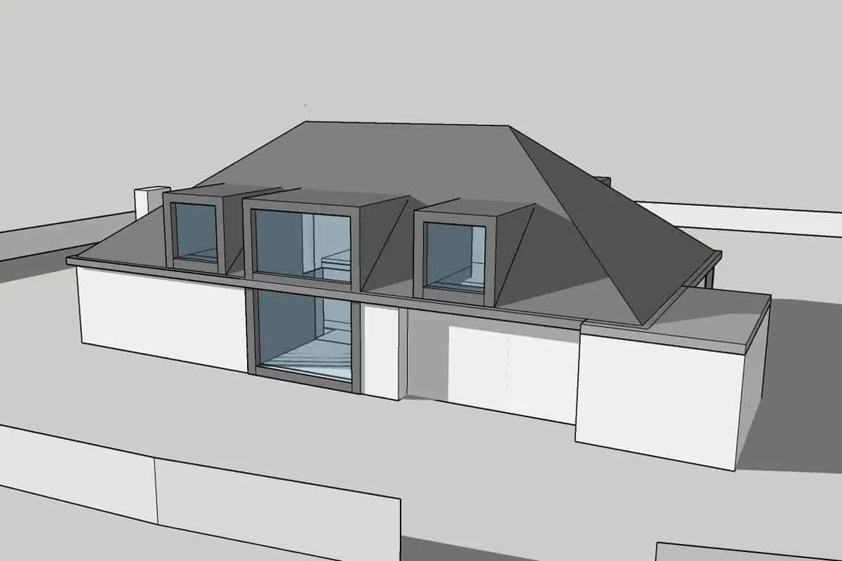 Energy efficient bungalow remodelling & extension receives planning in Haslemere, Surrey