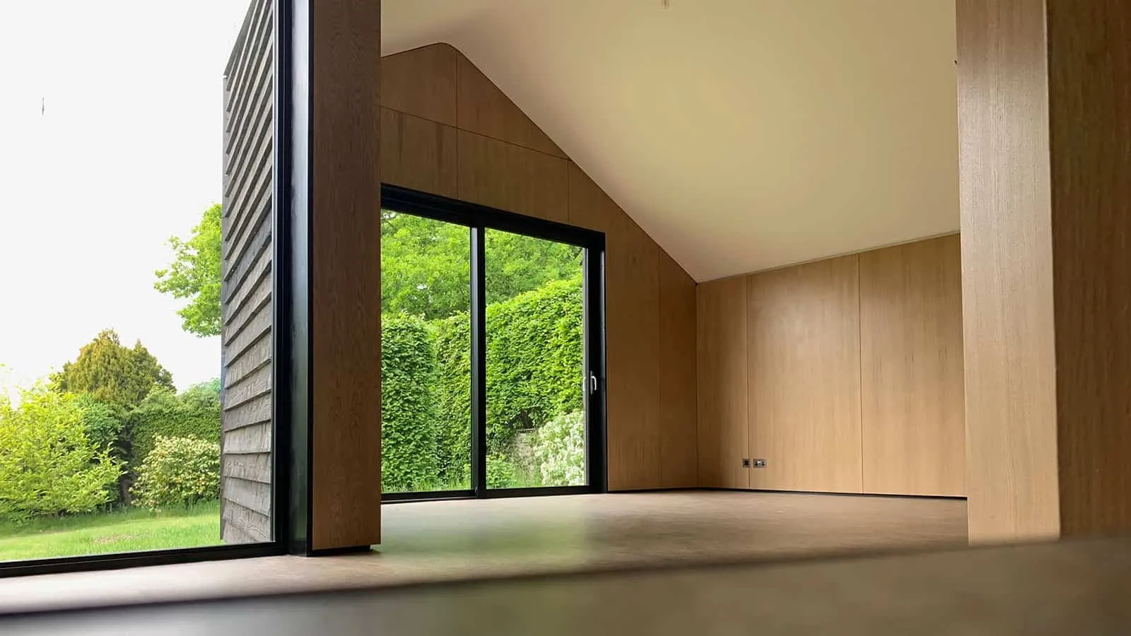 Interior design for the near-Passivhaus extension