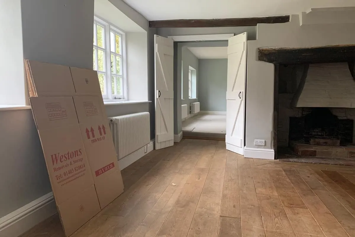 Construction commences for our SDNP country home transformation, Lodsworth, West Sussex